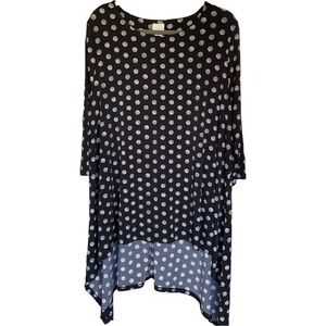 Chico asymmetrical blouse size XL